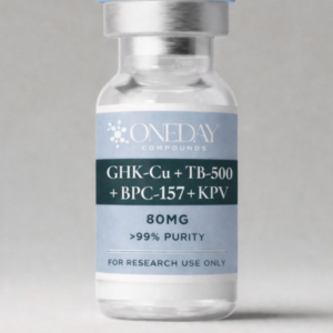 GHK-Cu + TB-500 + BPC-157 + KPV (KLOW BLEND) 80MG